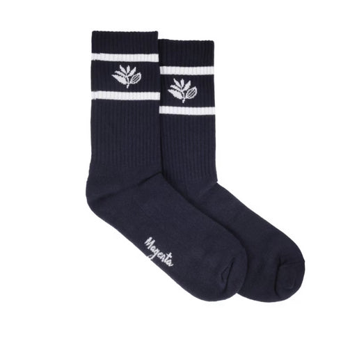 Magenta - Plant Socks (Black)